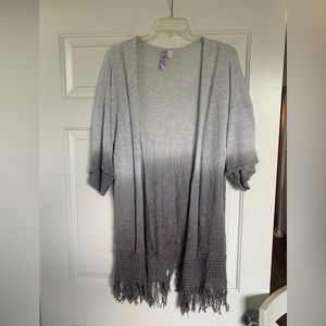 Ombré Gray Cardigan!